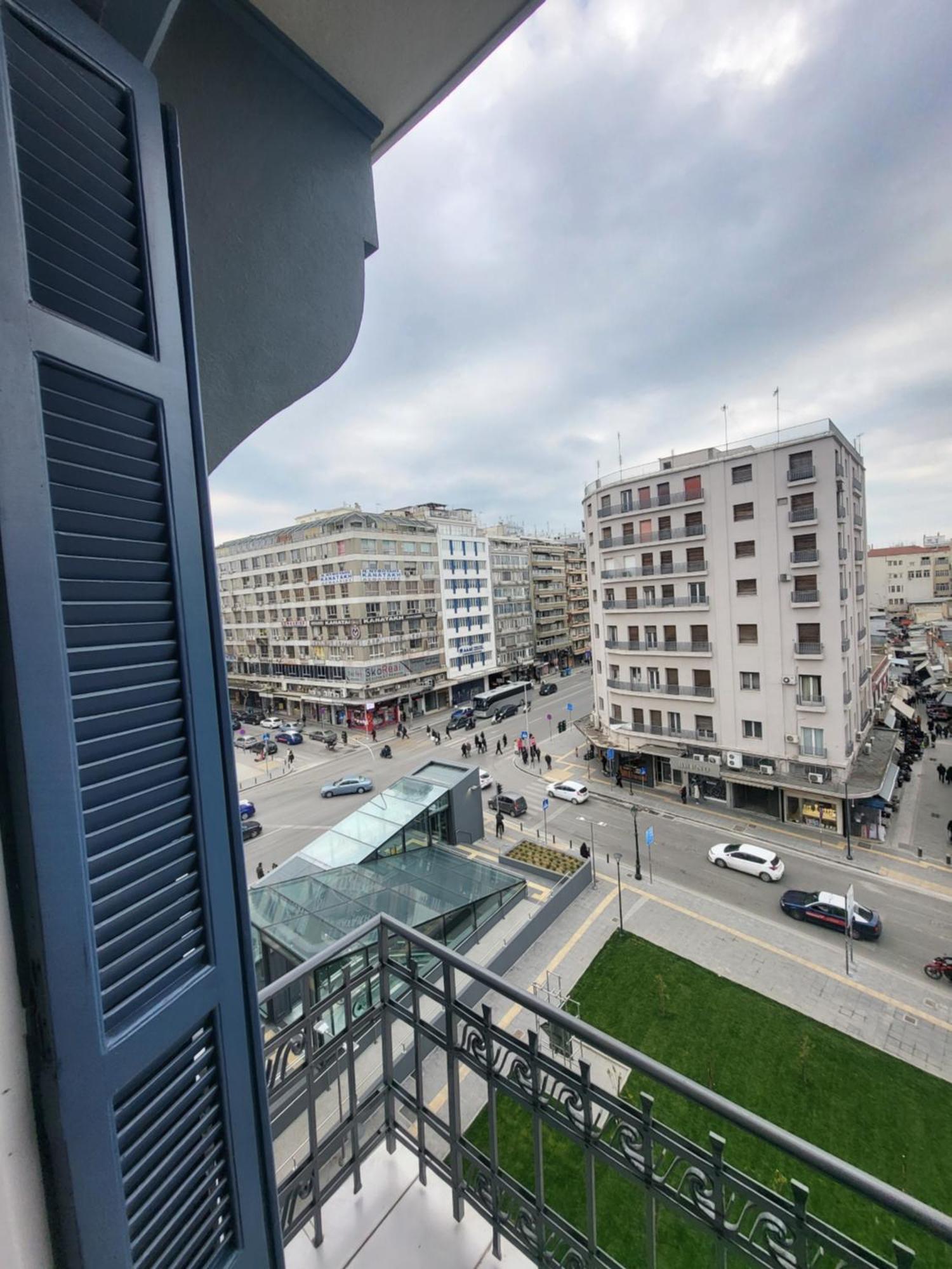סלוניקי # Alegra Apartment , 10Mtrs From Venizelou Metro Station מראה חיצוני תמונה